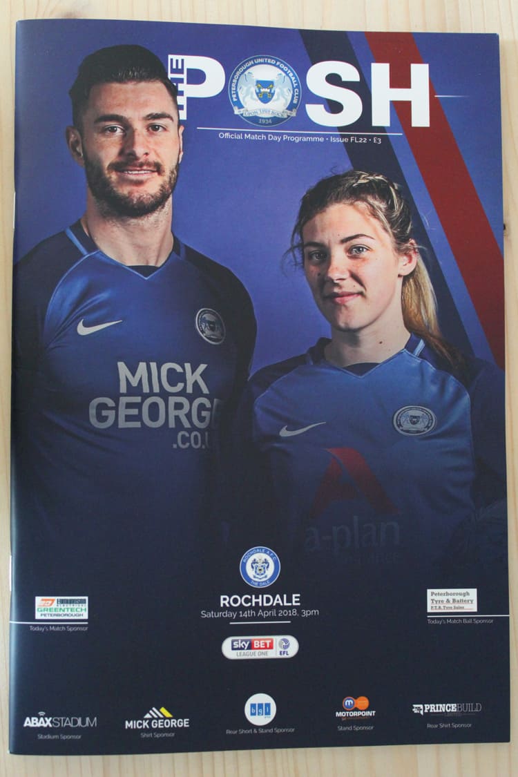 Peterborough United FC v Rochdale FC